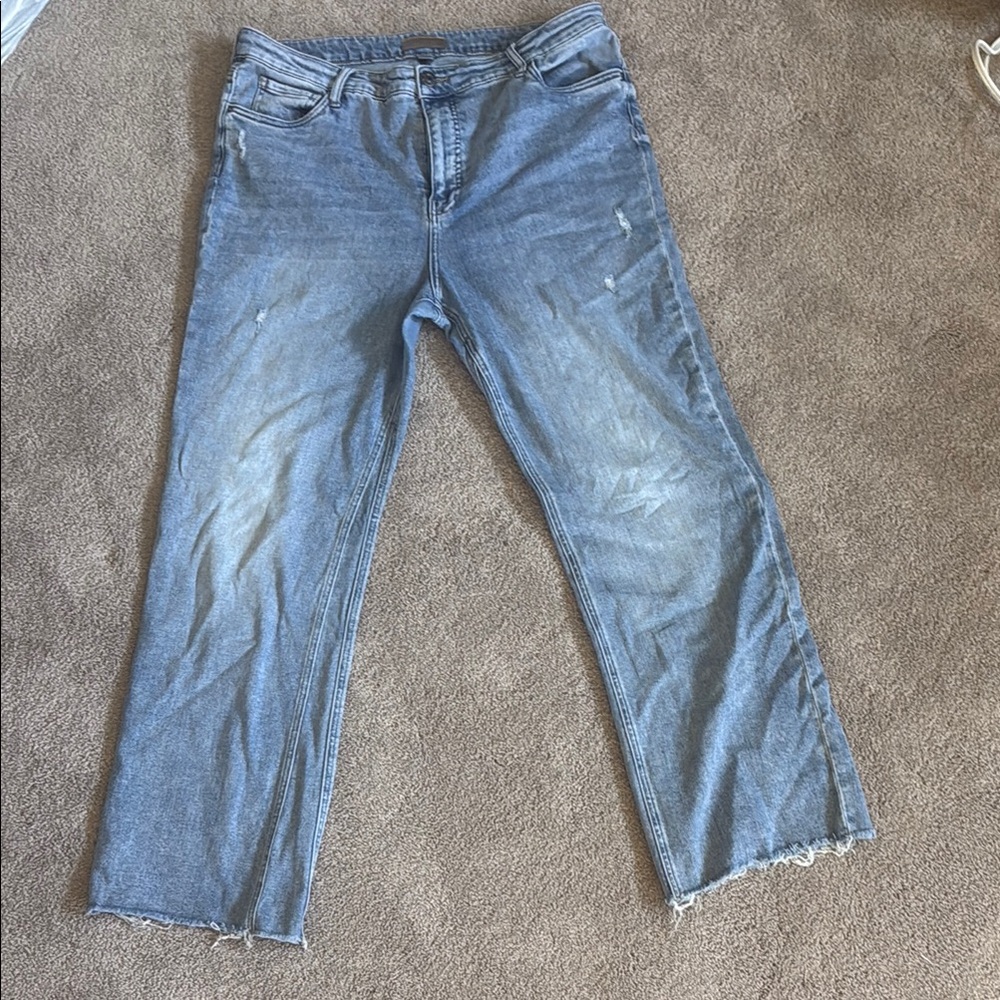 Kut from the Kloth Blue Straight Leg Jeans